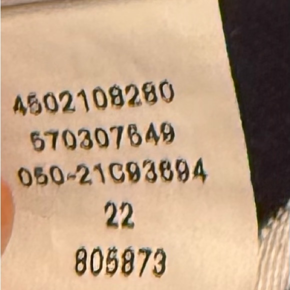 Chico’s size 3 (16/18) Women’s Black and White Striped Dress - Picture 10 of 10